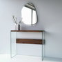 Hanah Home Aqua A342 Espejo de Cristal Templado 75x55 cm